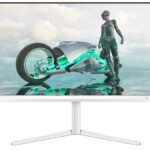 PHILIPS MONITOR 27'', GAMING, EVNIA, F, FAST IPS, SPEAKERS, 2560 X 1440, 240Hz(OC 260Hz), 0.3 MS, 300CD/M2, TILT, SWIVEL, HEIGHT ADJUSTABLE, PIVOT, HDMI X2, DISPLAY PORT X1, 3YW, WHITE