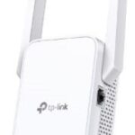 TP-LINK WIRELESS RANGE EXTENDER AC1200, DUAL BAND, 1 X 10/100 LAN PORT, 2 X EXTERNAL ANTENNAS, MESH, WPS/ RESET BUTTON, RANGE EXTENDER/AP MODE, WPA/WPA2, UK PLUG, WHITE