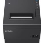 EPSON POS PRINTER TM-T88VII (112), TOP LOADING PAPER FEED, 500MM/SEC, USB, RS-232, LAN, 4YW, BLACK