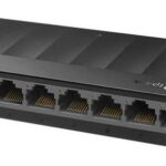 TP-LINK SWITCH 8PORTS GIGABIT LAN PORTS, UNMANAGED, AUTO-NEGOTIATION RJ45 PORT SUPPORTING AUTO-MDI/MDIX, PLASTIC CASE, DESKTOP, UK PLUG, BLACK