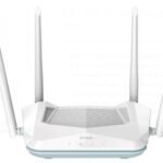 DLINK ROUTER WIRELESS AX 1500 WI-FI 6 DUAL BAND (11AX/AC/B/G/N/A/K/V) AI, MU-MIMO & OFDMA, 3 X GIGABIT LAN PORTS, GIGABIT WAN, 4 EXTERNAL ANTENNAS, VOICE CONTROL, FOTA, D-LINK AI TECHNOLOGY, D-LINK WI-FI MESH, UK PLUG