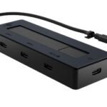 HP 4K USB-C MULTIPORT HUB 65W PASS-THROUGH CHARGING, 3x USB-C, 1YW