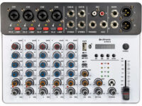 Citronic QPAD-8 Studio Mixer 4ch BT/USB Play-Rec 170.818UK