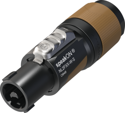 Neutrik NL2FXX-W-S Speakon 2 Pin Plug