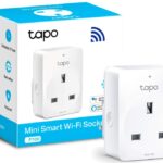 TP-LINK TAPO, MINI SMART WI-FI SOCKET, ENERGY MONITORING, 220-240 V, MAX LOAD 13 A, 50/60 HZ, 2.4 GHZ WI-FI NETWORKING, REMOTE CONTROL, AWAY MODE, VOICE CONTROL, UK PLUG