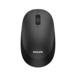 PHILIPS MOUSE, 3000 SERIES WIRELESS, SPK7307BL, 2.4GHZ WIRELESS, SILENT DESIGN, INTELLIGENT POWER SAVING, BLACK