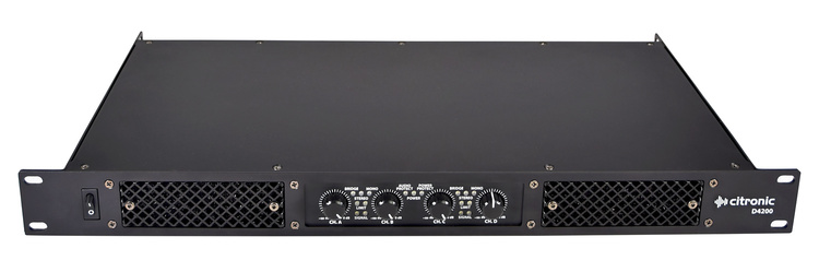 Citronic Amplifier D4200 4x200W 4ohm Quad Power Class-D 172.142UK