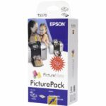 EPSON INK PICTUREPACK T5570, 135 x PHOTO-PAPER, 1 x 6 COLOUR INK CARTRIDGE, 1 x 50.0 ml, FOR PICTUREMATE 500