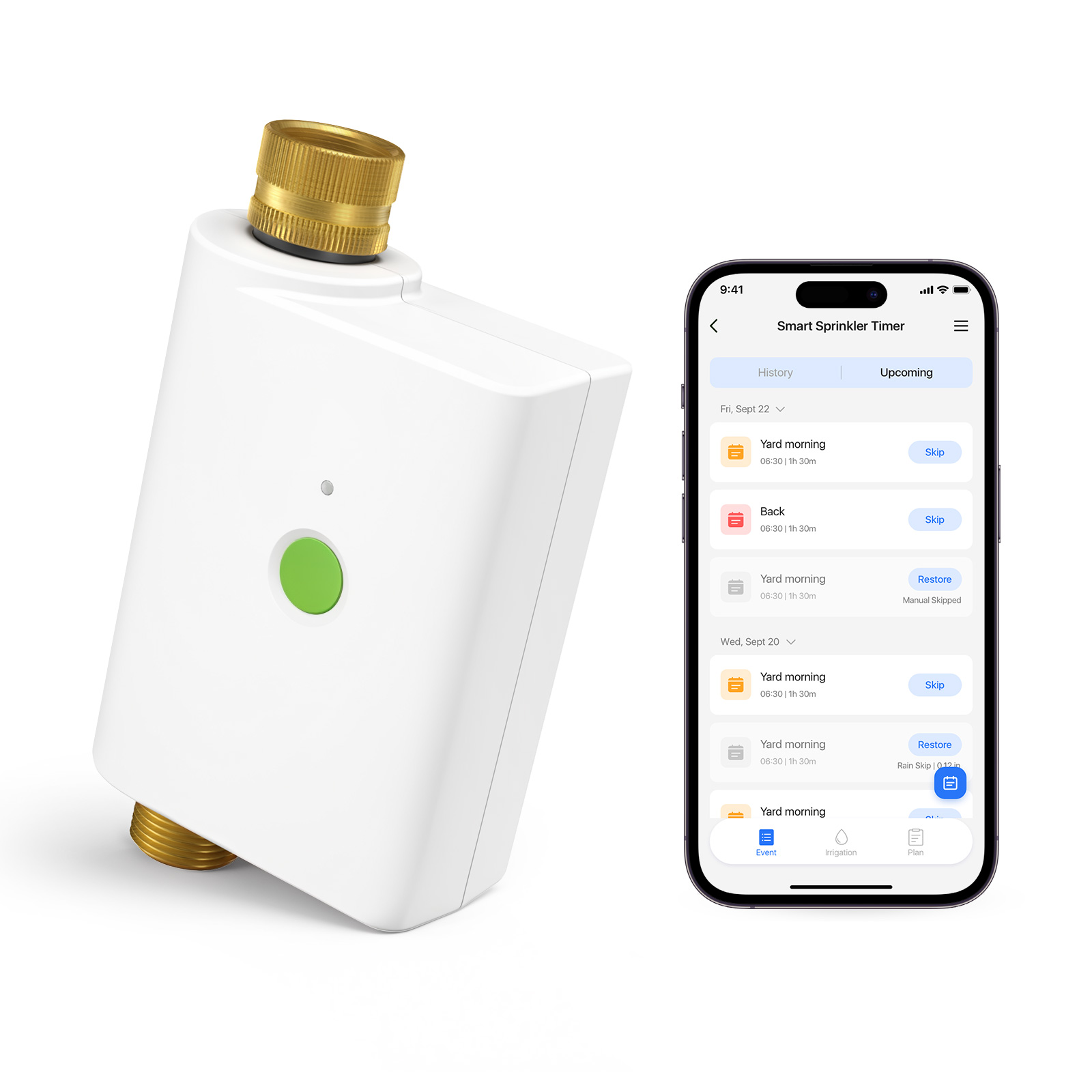 Meross Homekit Smart Wi-Fi Sprinkler Timer (Water Irrigation ) MST100HK-EU