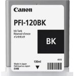 CANON INK CARTRIDGE PFI-120 BLACK 130ml FOR TM-200, TM-205, TM-255, TM-300, TM-305, TM-350
