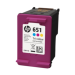 HP INK CARTRIDGE COLOR, HP 651, FOR PRINTERS 5575, MOBILE 202, 252, - 300 PAGES