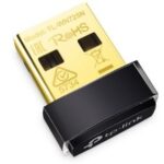 TP-LINK WIRELESS ADAPTER, N150, USB 2.0, NANO, SUPPORT 64/128 bit WEP, WPA-PSK/WPA2-PSK, BLACK