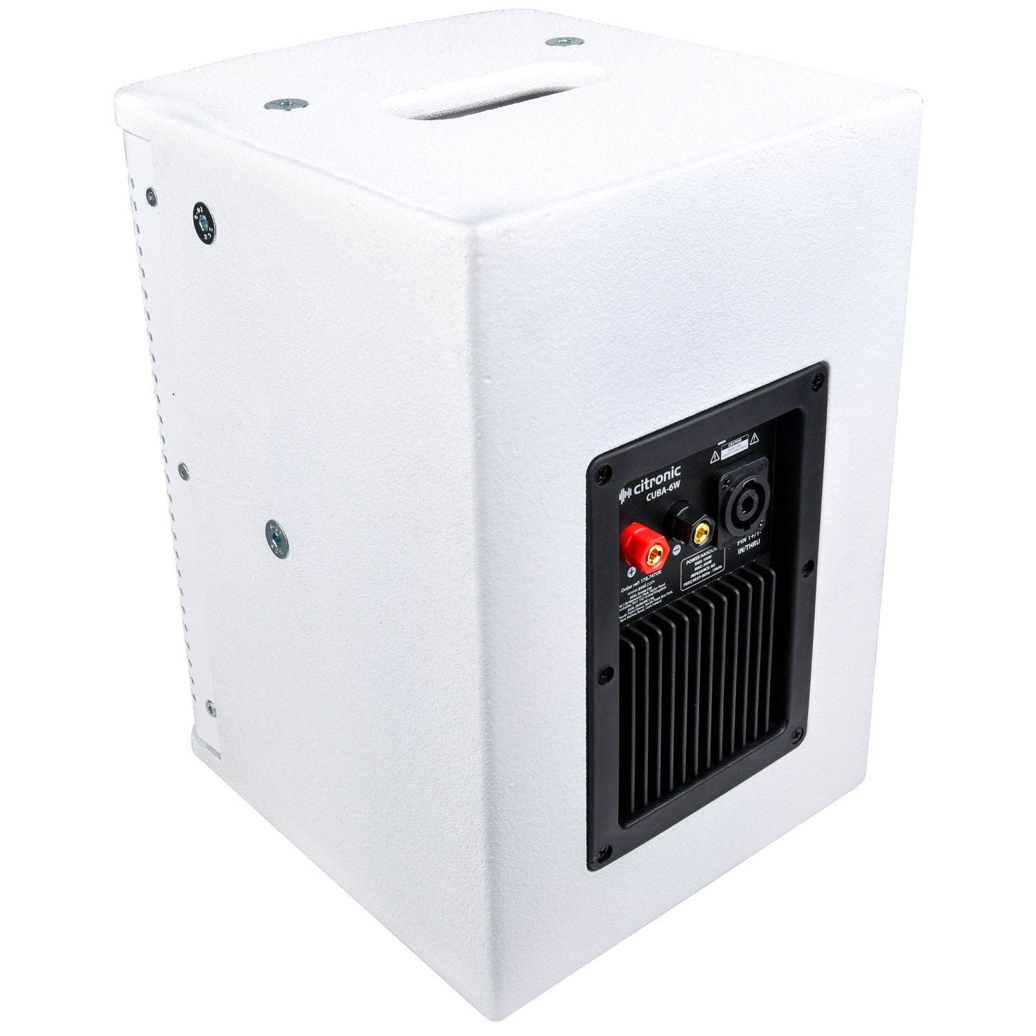 Citronic CUBA-6W White Full Range 6'' Passive MDF Speaker 200W 178.747UK - Image 5