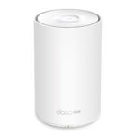 TP-LINK WIRELESS WHOLE HOME MESH KIT AX1500, 4G, DUAL BAND, WITH SPEEDS UP TO 5.0GBPS, 3 x GIGABIT PORTS, QOS, OFDMA, MU-MIMO, WHITE, PACK OF 1 UNIT