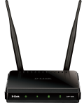 DLINK WI-FI RANGE EXTENDER N 300MBPS, DESKTOP, 2.4GHz, 802.11 n, ACCESS POINT, REPEATER, BRIDGE, CLIENT, WISP, 2x EXTERNAL DETACHABLE ANTENNAS, LAN PORT, WPS