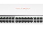 HPE ARUBA SWITCH INSTANT ON 1830 48G 370W, 48x PORTS GIGABIT (24 PORTS POE), 4 SFP, LAYER 2, SMART MANAGED, QOS, EEE, VLAN, SPANNIG TREE, SNTP, CLOUD MANAGED, RACK MOUNTABLE, LIFETIME WARRANTY
