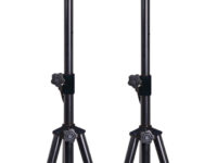 QTX Speaker Stand Floor Set of 2 Stands + Carry Case 181.182UK