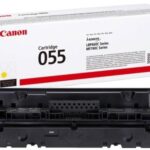 CANON TONER CRG - 055 YELLOW FOR LBP66x, MF74x SERIES 2100 PAGES