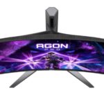 AOC MONITOR 34'', GAMING CURVED, G, OLED, WQHD, 3440x1440, 15M:1, 0.03MS, 175 Hz, 21:9, ULTRA WIDE, SPEAKERS, TILT, SWIVEL, HEIGHT ADJUSTABLE, HDMI X 2, DP, USB HUB, USB-C, WALLMOUNT, 3YW, MATT