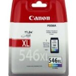 CANON INK CARTRIDGE CL-546XL COLOR FOR MG2450, MG2550, MG2551, MG2950, MX495, MG2550S, MG3050, TR4650, MG3051, TS305, TS3450