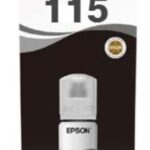EPSON INK BOTTLE BLACK 115, 1 x 70 ml, 6, 2K PAGES, PIGMENT, 2.300 PHOTOS, FOR ITS L8160, L8180