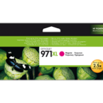 HP INK CARTRIDGE MAGENTA HIGH YIELD, HP 971XL, FOR PRINTERS OFFICEJET PRO 476DW, 451DW, 576DW, 551DW, - 6.600 PAGES
