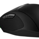 HP MOUSE PAVILION GAMING 300 USB, 5000 DPI OPTICAL SENCOR, 8 BUTTONS, TOTAL WITH 2 THUMB BUTTONS ON EACH SIDE, MAKING IT IDEAL WHETHER YOU’RE LEFT OR RIGHT HANDED, BLACK/GREEN