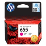 HP INK CARTRIDGE MAGENTA, HP 655, FOR PRINTERS 3525, 4615, 4625, 5525, 6525, - 600 PAGES
