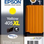 EPSON INK CARTRIDGE YELLOW 405XL DURABRITE ULTRA INK, 1 x 14.7 ml, 1, 1K PAGES, FOR WF-3820, WF3825, WF-4820, WF-4825, WF-4830, WF-7830, WF-7835, WF-7840