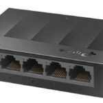 TP-LINK SWITCH 5PORTS GIGABIT LAN PORTS, UNMANAGED, AUTO-NEGOTIATION RJ45 PORT SUPPORTING AUTO-MDI/MDIX, PLASTIC CASE, DESKTOP, UK PLUG, BLACK