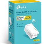 TP-LINK POWERLINE N300, AV600, WI-FI SINGLE UNIT, 2 X 10/100 LAN PORTS, ONE-TOUCH WI-FI CONFIGURATION, WPA-PSK / WPA2-PSK, WEP ENCRΥPTIONS, UK PLUG