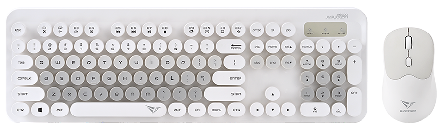 Alcatroz Keyboard Wireless 2.4GHz Jellybean A5000 Mist