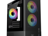 Armaggeddon Gaming Case M-ATX DEEPFREEZE DUPLEX 2 Black 3x ARGB Fans