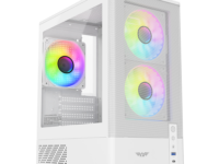 Armaggeddon Gaming Case M-ATX DEEPFREEZE DUPLEX 2 White 3x ARGB Fans