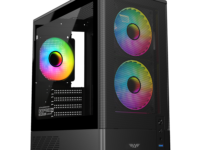 Armaggeddon Gaming Case M-ATX DEEPFREEZE DUPLEX 2 CHROMA Black (3x Chroma Fans)