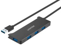 Unitek USB-A Hub USB3.0 4-Port & Micro USB Power Port Y-3145