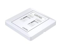 Unitek Network Dual Port Wall Plate T013A