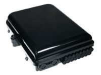 Opton Fiber Distribution Box 2 IN - 16 OUT IP65 Black