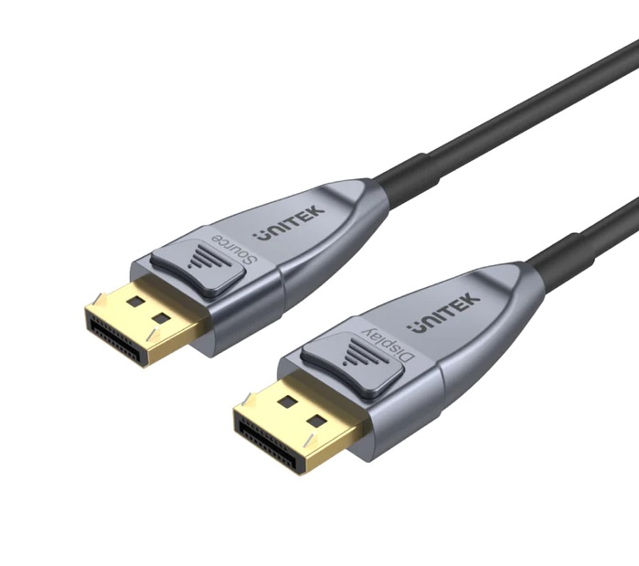 Unitek DisplayPort 1.4 Cable ActiveOptical 8K/240Hz 10.0m C1616GY