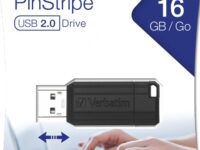 Verbatim USB Drive 2.0 Pinstripe 16GB Black