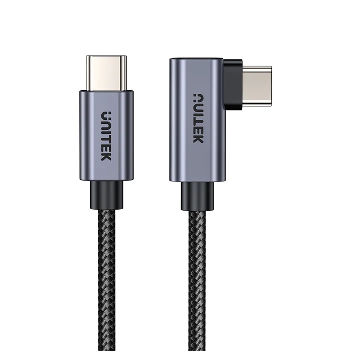 Unitek MC USB-C Cable PD100W L-Shape 5.0m C14123BK-5M