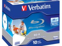 Verbatim BD-R 25GB 6X 10-Pack Jewel Case Printable 43713