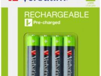 Verbatim Rechargeable AAA Batteries 950mAh (4pcs)