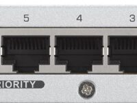 Zyxel 8-Port Gigabit Ethernet Switch with QoS Metal UK Plug GS-108BV3