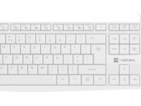 Natec NAUTILUS Wired Keyboard White
