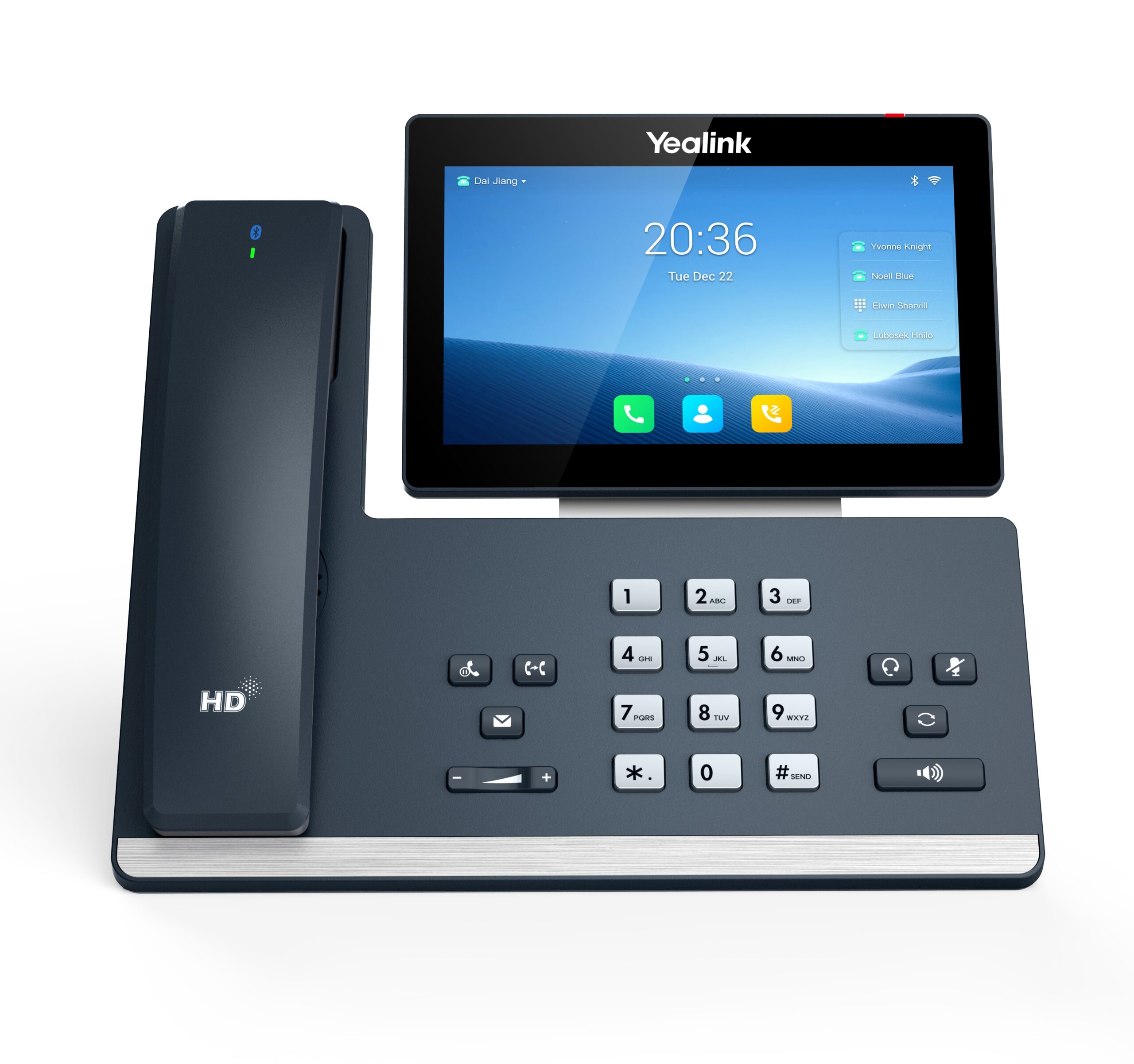 Yealink IP Phone Desktop PoE 7'' Gigabit