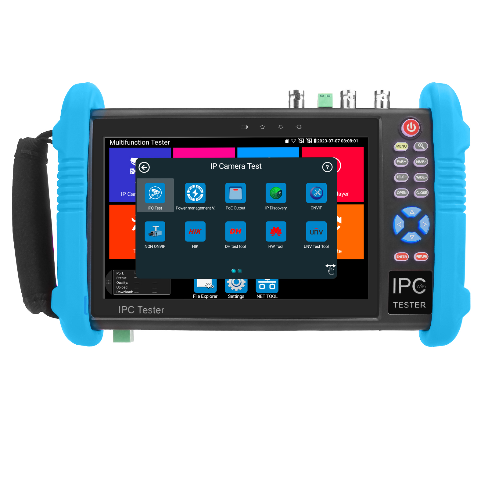 Noyafa CCTV & Network Tester with 7" Retina Touchscreen