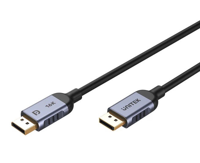 Unitek DisplayPort 2.1 Cable 8K 120Hz 2.0m