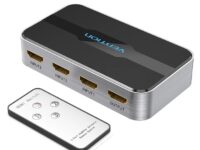Vention HDMI Switch 3-Port 4K 2.0 w/Remote Control AFOH0