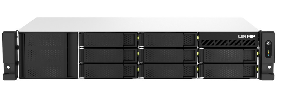 QNAP NAS 8-Bay Rackmount Short-Depth Intel Quad-Core